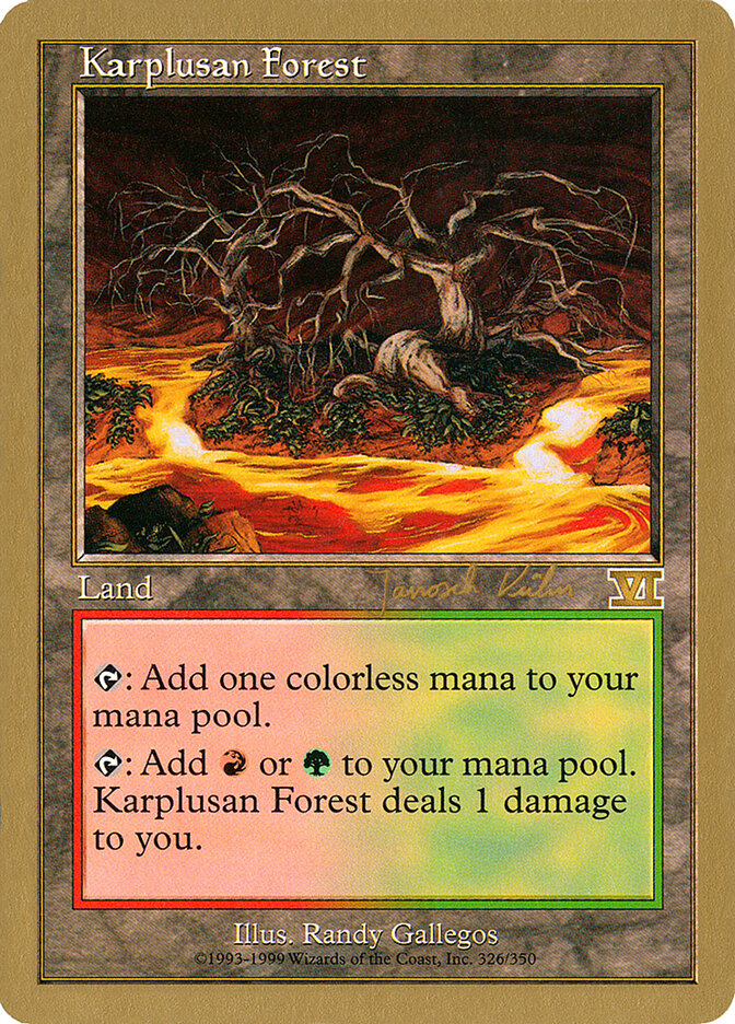 Karplusan Forest - 2000 Janosch Kuhn (6ED)