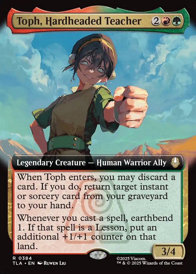 Toph, Hardheaded Teacher (Extended Art)