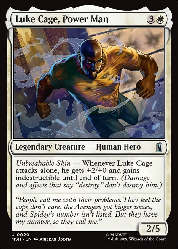 Luke Cage, Power Man - Magic: The Gathering