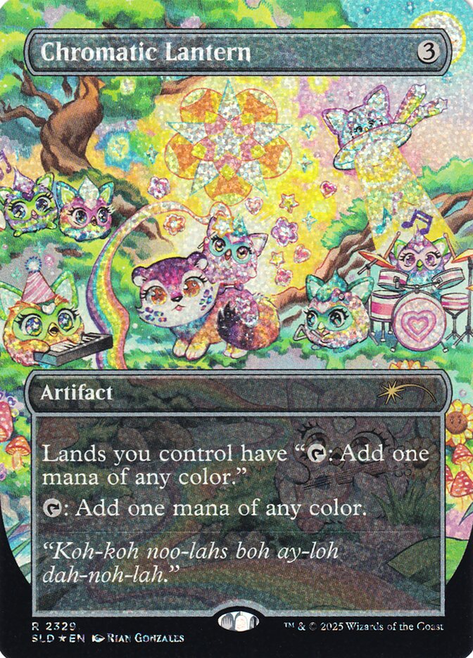 Chromatic Lantern (2329) (Confetti Foil)