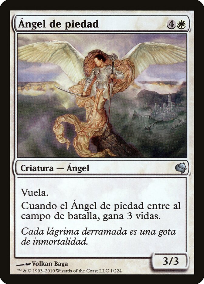 Angel of Mercy (Spanish) - "Angel de piedad"