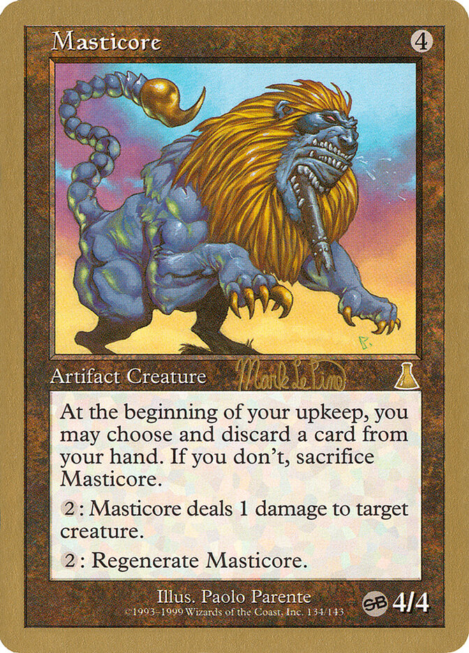 Masticore - 1999 Mark Le Pine (UDS) (SB)