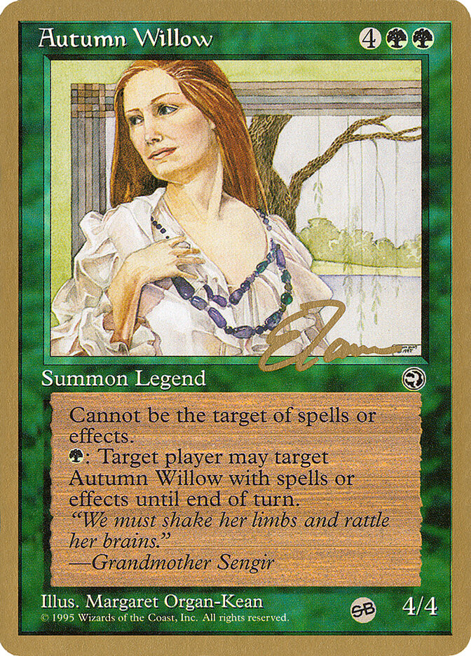 Autumn Willow - 1996 Eric Tam (HML) (SB)