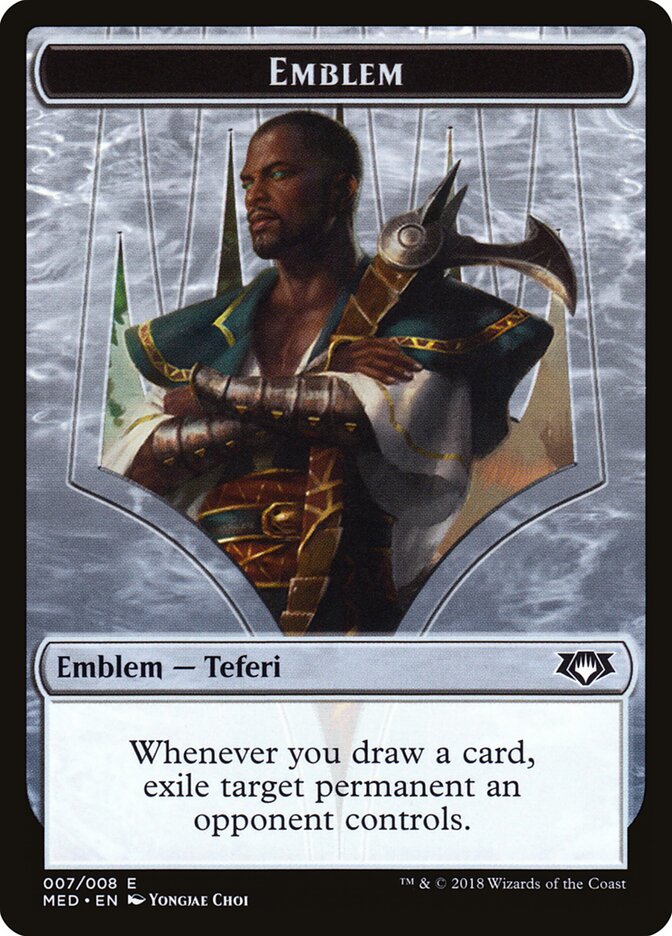 Emblem - Teferi, Hero of Dominaria