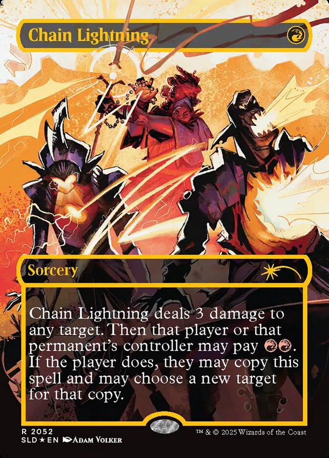 Chain Lightning (2052) (Raised Foil)