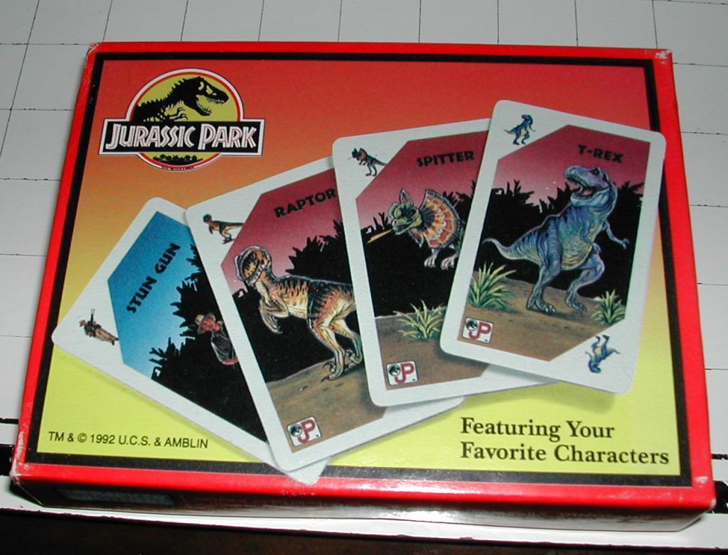 Jurassic Park: Dinosaur Escape Card Game