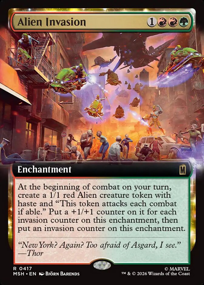 Alien Invasion (Extended Art)