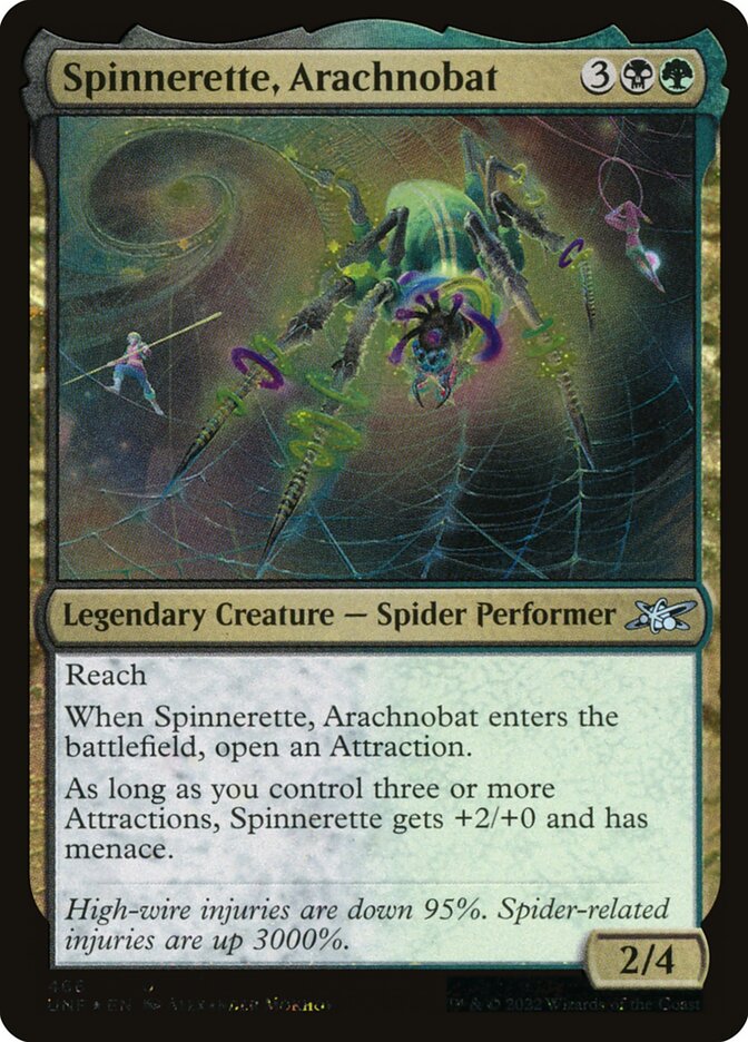 Spinnerette, Arachnobat (Galaxy Foil)