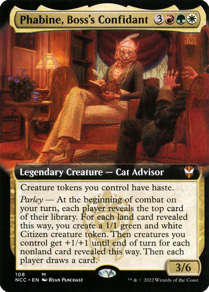 Phabine, Boss's Confidant (Extended Art)