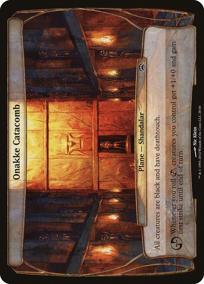 Onakke Catacomb (Planechase 2012)
