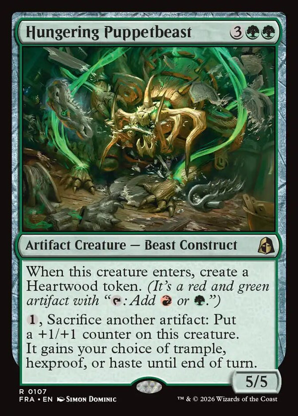 Hungering Puppetbeast (FRA 107) - Magic: The Gathering