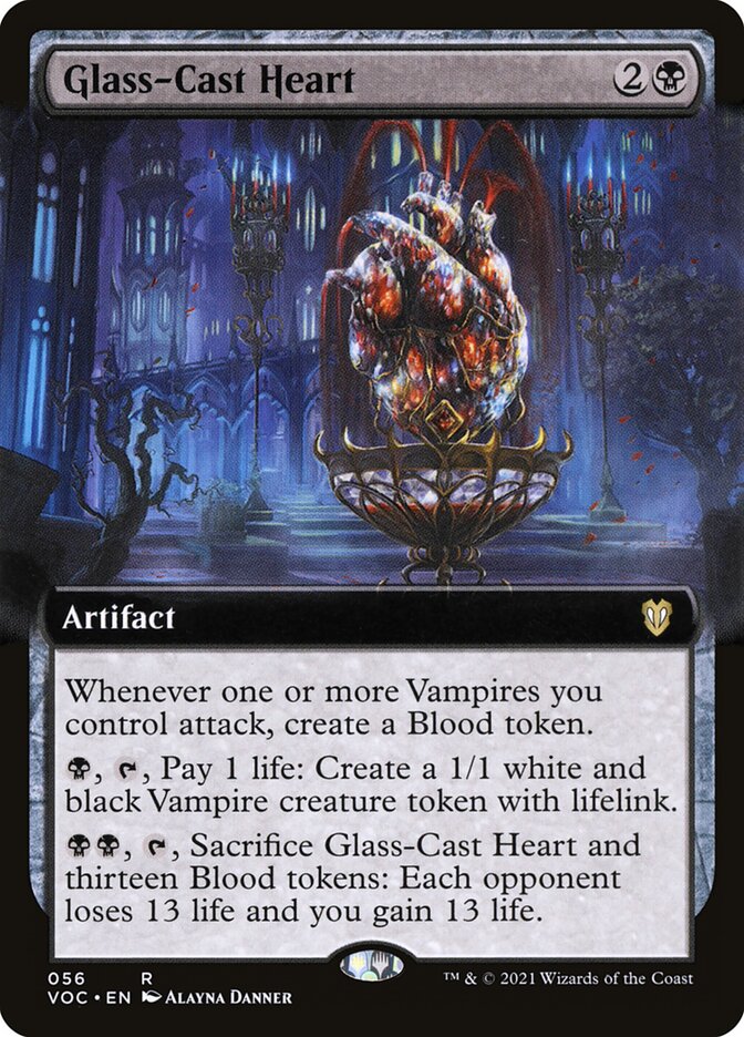 Glass-Cast Heart (Extended Art)
