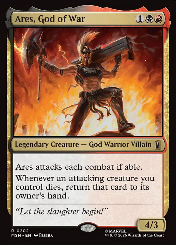 Ares, God of War - Magic: The Gathering