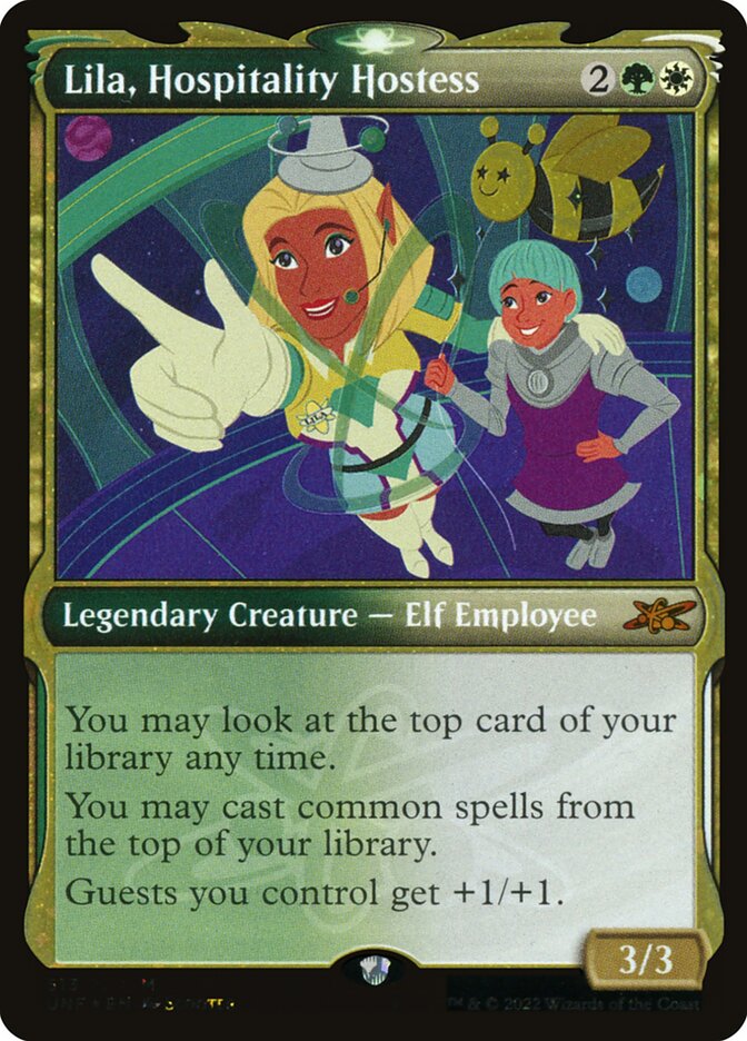 Lila, Hospitality Hostess (Showcase) (Galaxy Foil)