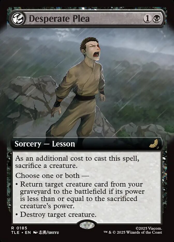 Desperate Plea (Extended Art)
