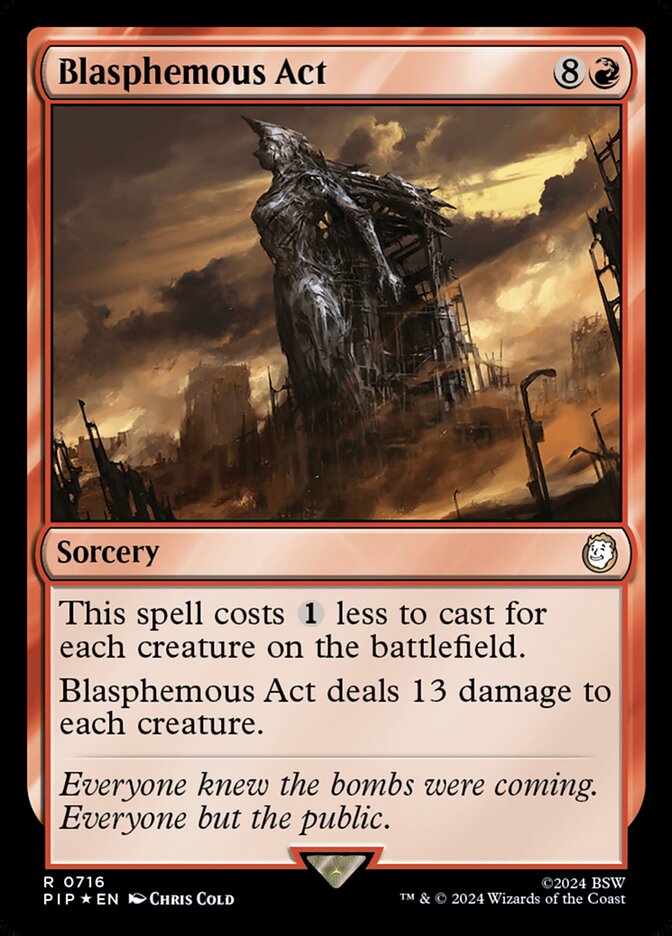 Blasphemous Act (Surge Foil)