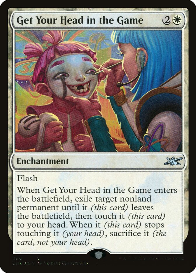 Get Your Head in the Game (Galaxy Foil)
