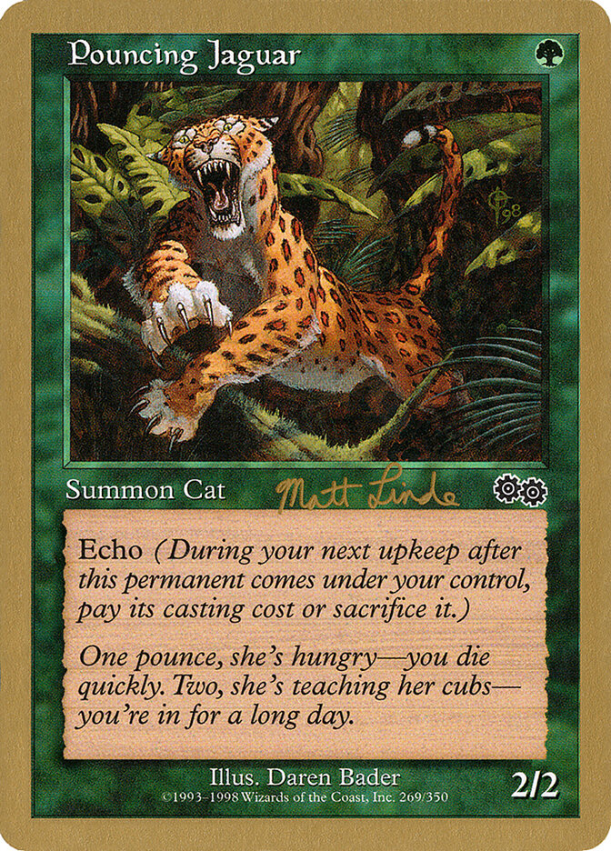 Pouncing Jaguar - 1999 Matt Linde (USG)