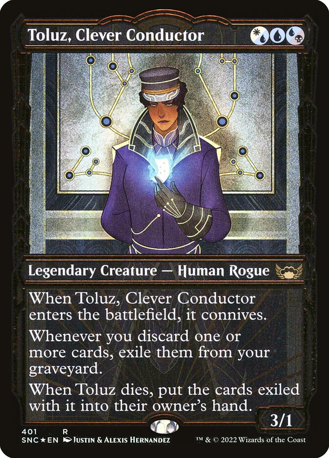 Toluz, Clever Conductor (Gilded Foil)