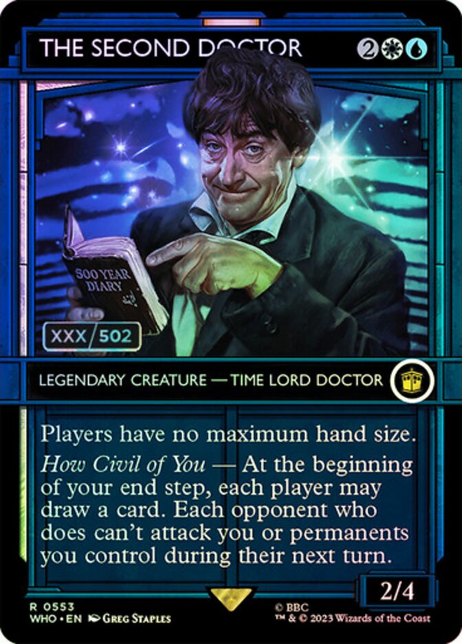 The Second Doctor (Serial Numbered)