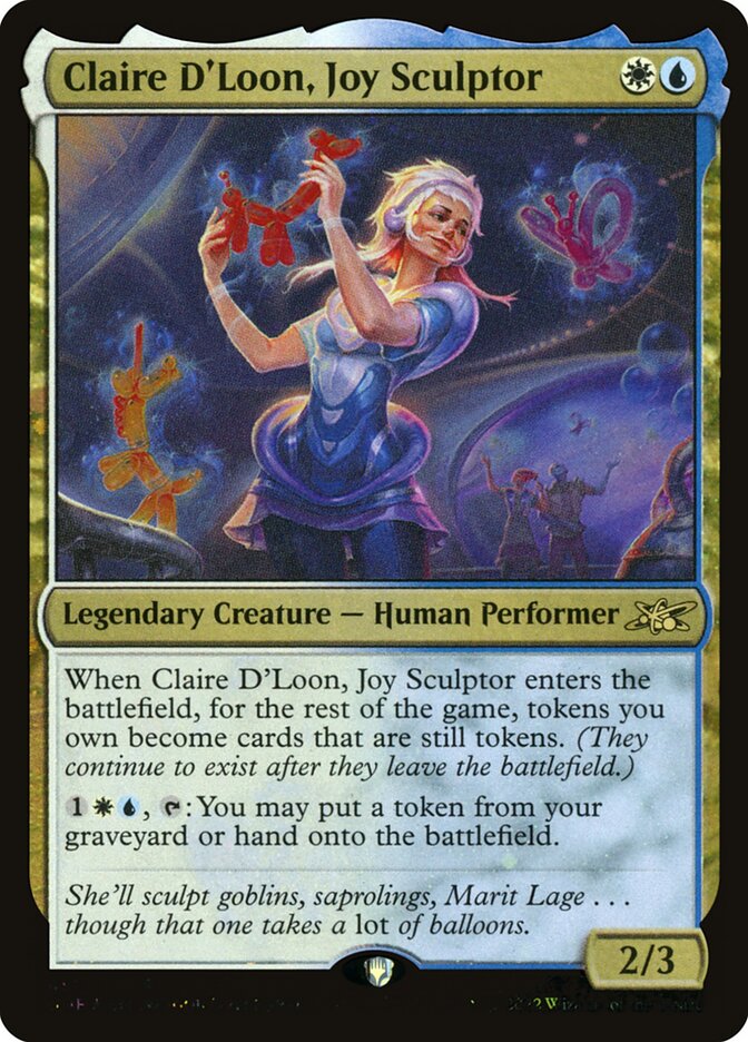 Claire D'Loon, Joy Sculptor (Galaxy Foil)