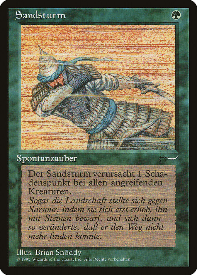 Sandstorm (German) - "Sandsturm"
