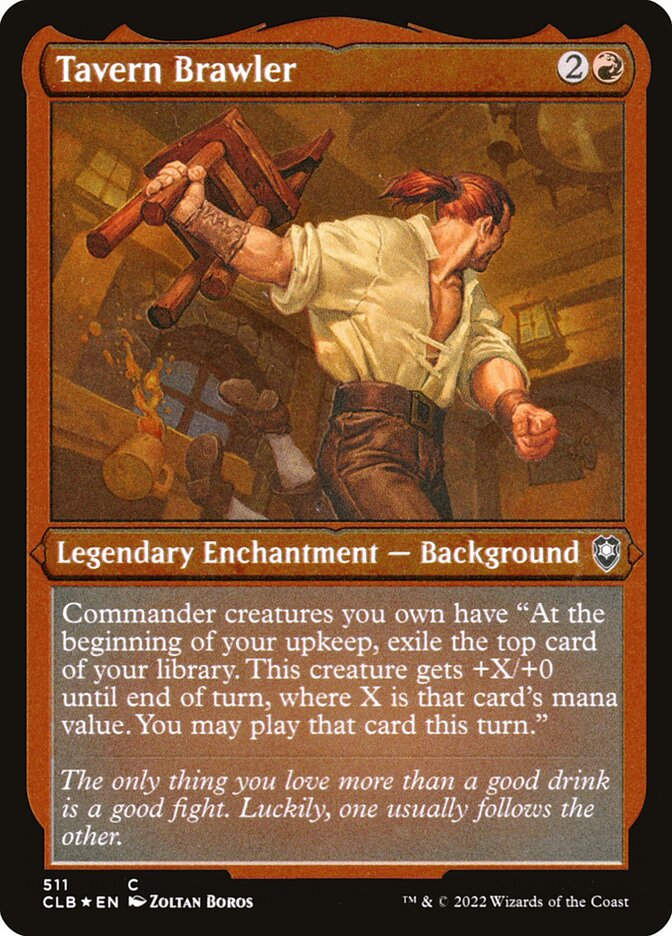Tavern Brawler (Foil Etched)