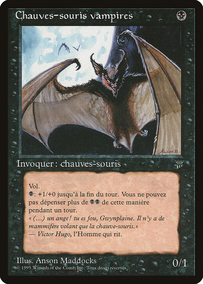 Vampire Bats (French) - "Chauves-souris vampires"