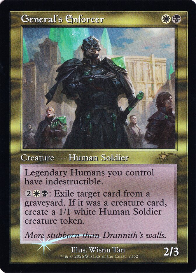 General's Enforcer (Retro Frame)