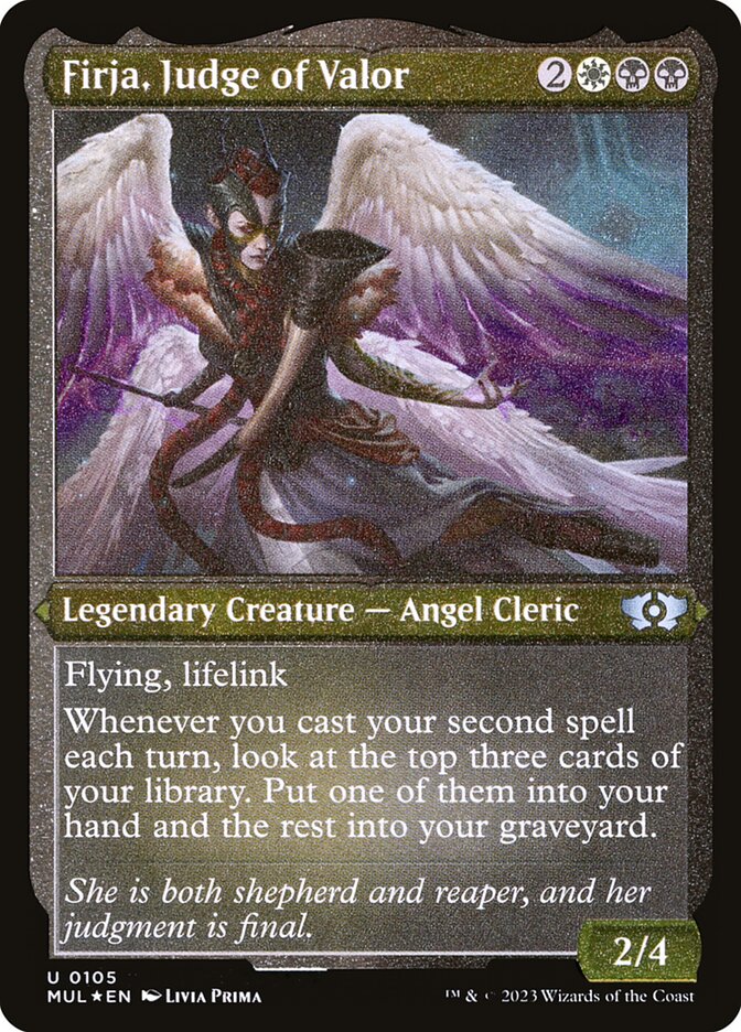 Firja, Judge of Valor (Foil Etched)