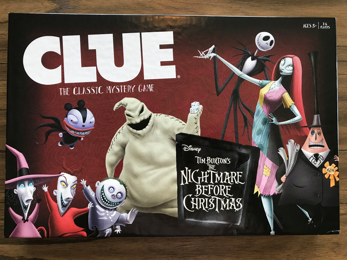 Clue: Tim Burton's The Nightmare Before Christmas