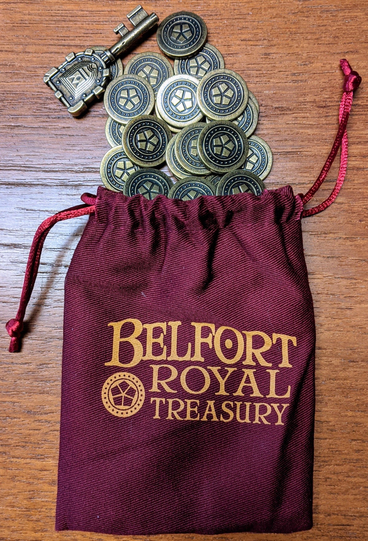 Belfort: Mayor's Key and Coins