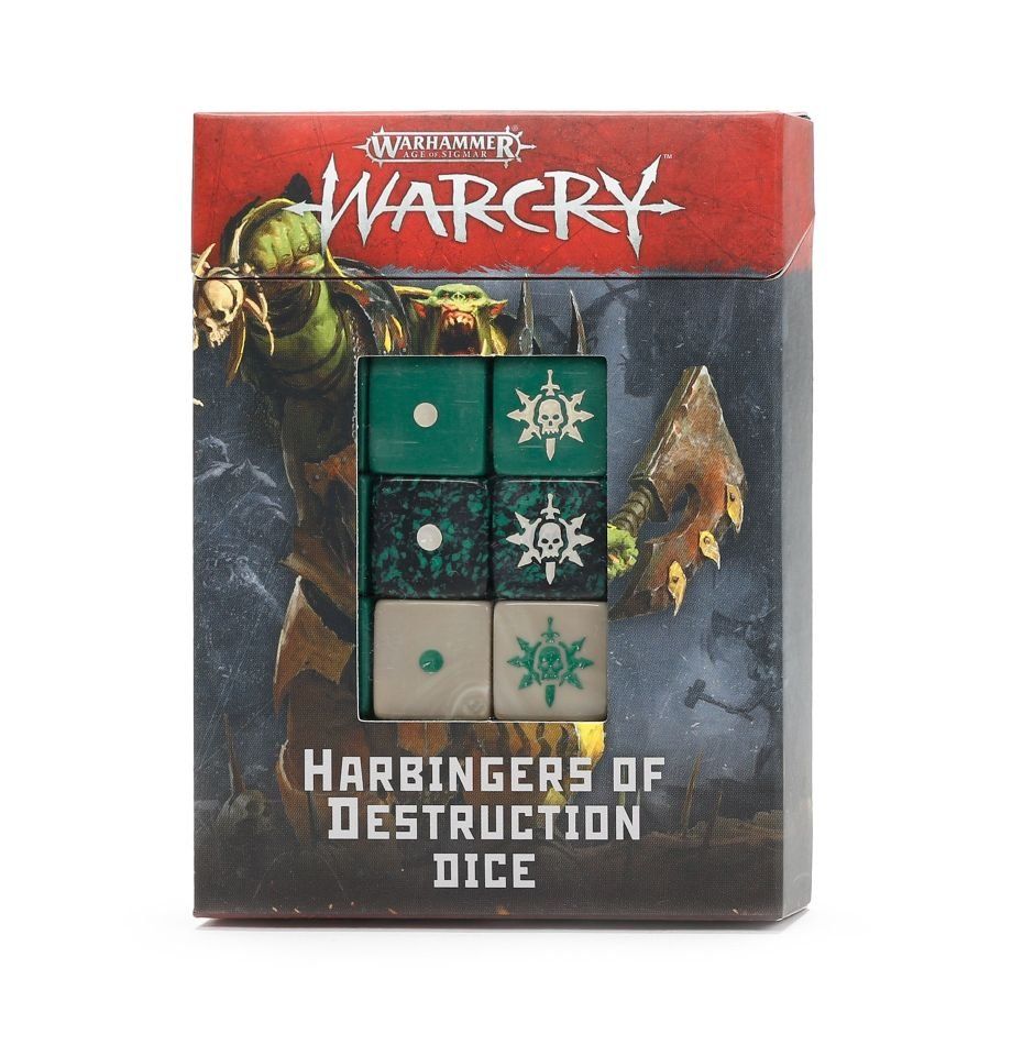 Warhammer Age of Sigmar: Warcry – Harbingers of Destruction Dice Set