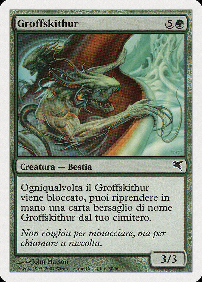 Groffskithur (Italian) - "Groffskithur" (K30)