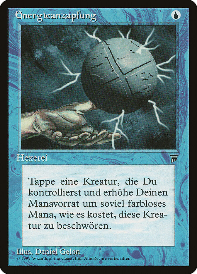 Energy Tap (German) - "Energieanzapfung"