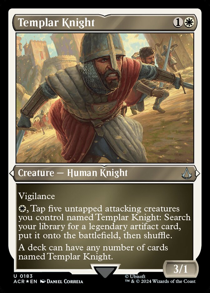 Templar Knight (Foil Etched)