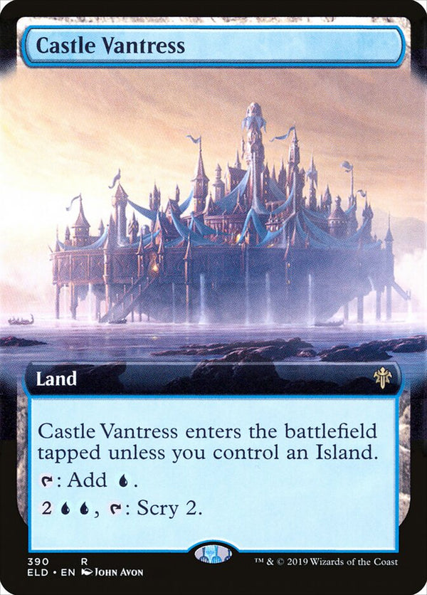 Castle Vantress (Extended Art) - Magic: The Gathering