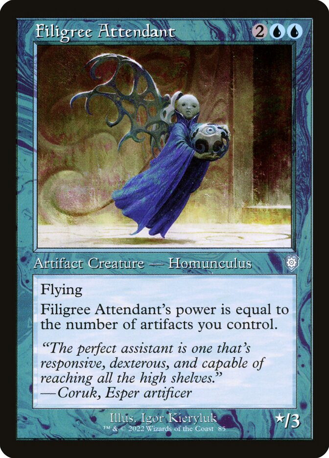 Filigree Attendant (Retro Frame)