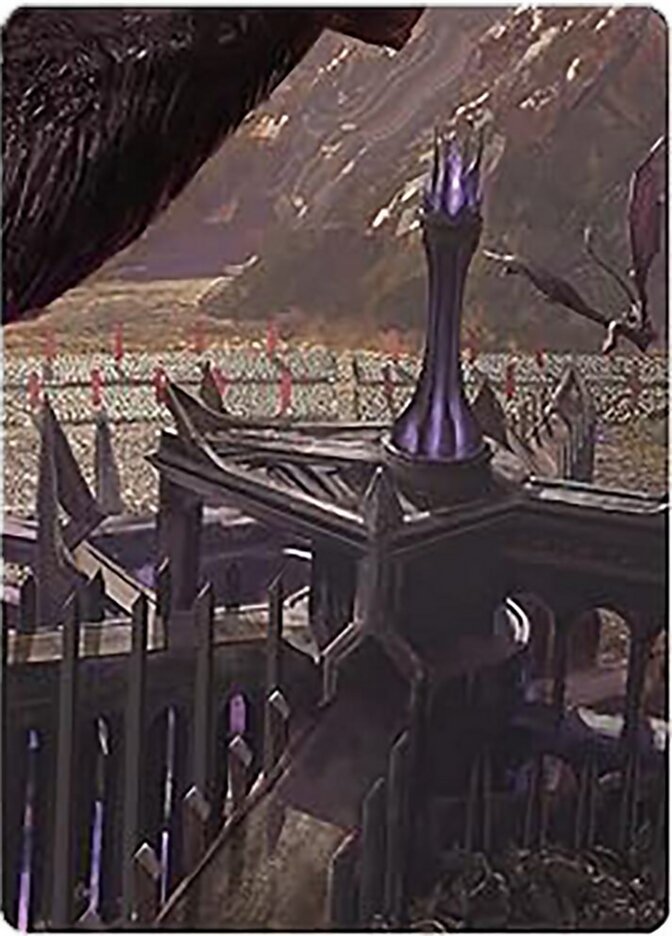 Minas Morgul, Dark Fortress Art Card