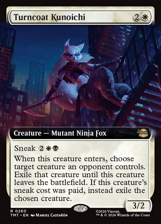 Turncoat Kunoichi (Extended Art)