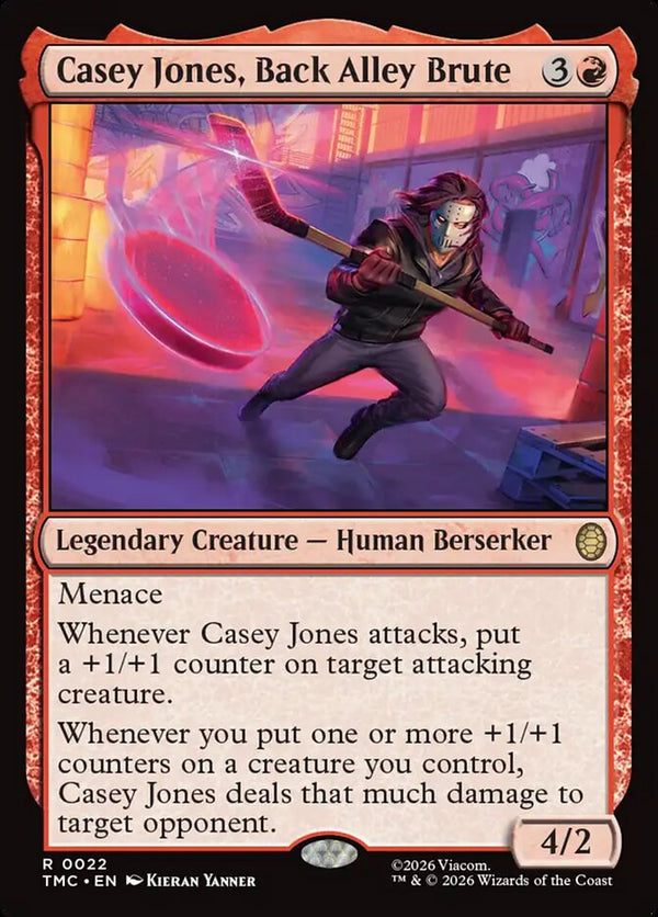 Casey Jones, Back Alley Brute - Magic: The Gathering