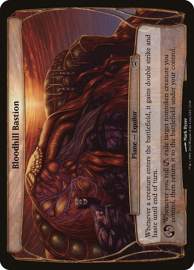 Bloodhill Bastion (Planechase 2012)