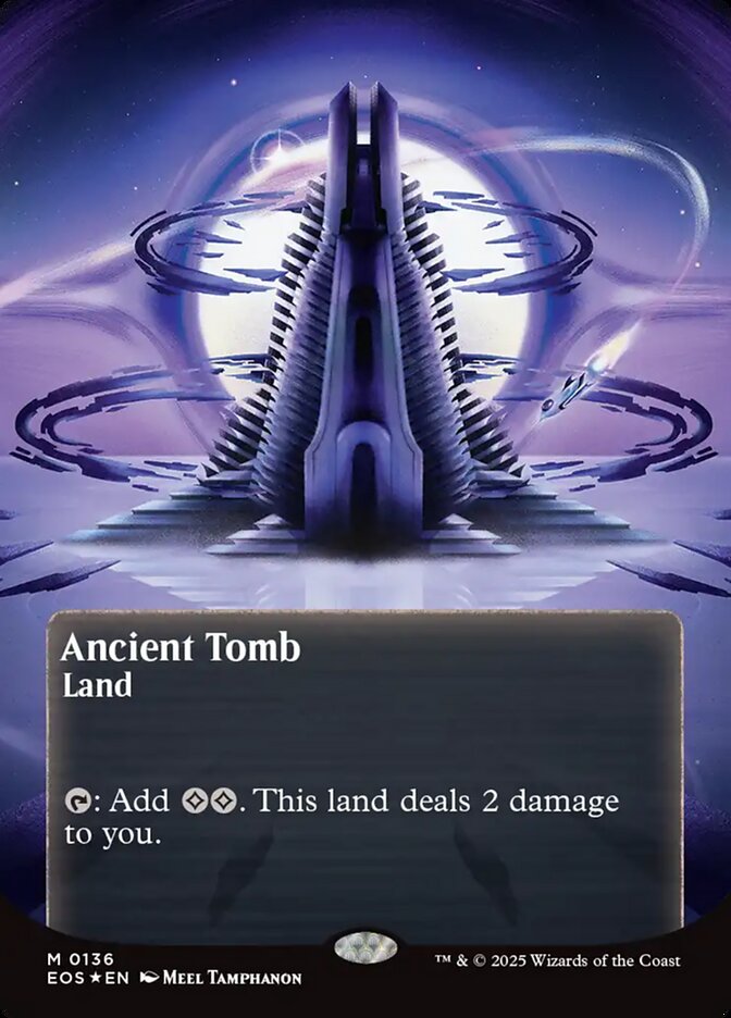 Ancient Tomb (0136) (Borderless) (Galaxy Foil)