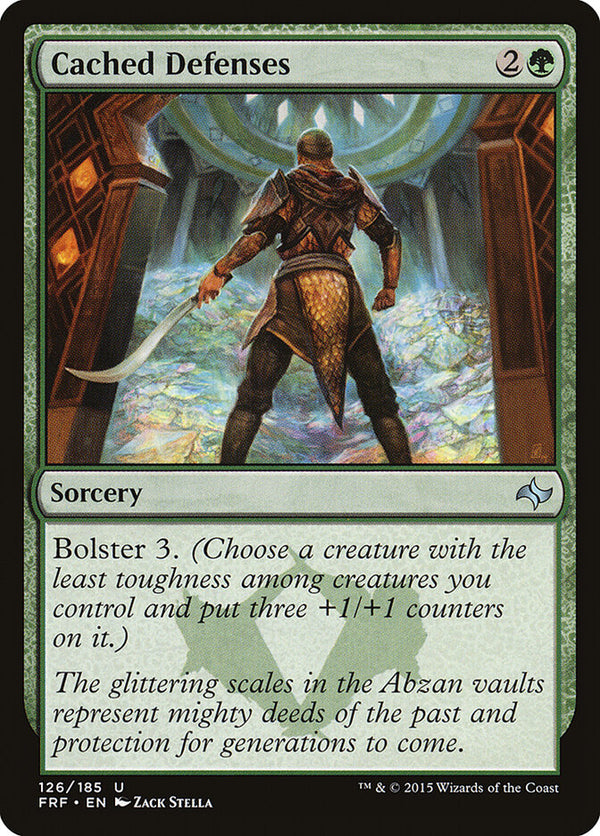 Cached Defenses - Magic: The Gathering