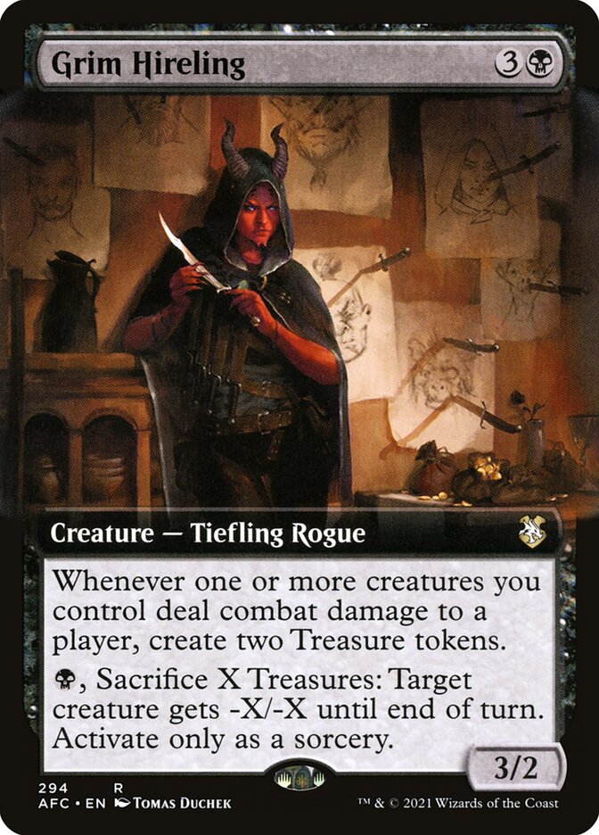 Grim Hireling (Extended Art)