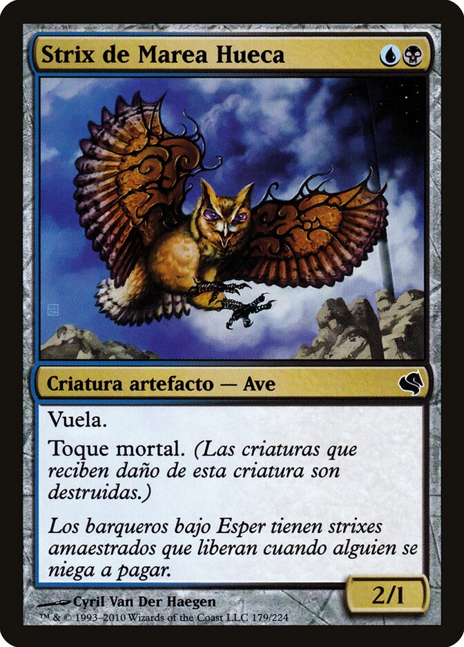 Tidehollow Strix (Spanish) - "Strix de Marea Hueca"