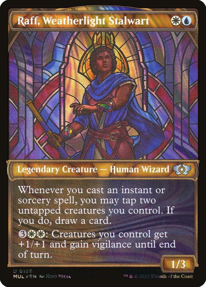 Raff, Weatherlight Stalwart (Halo Foil)
