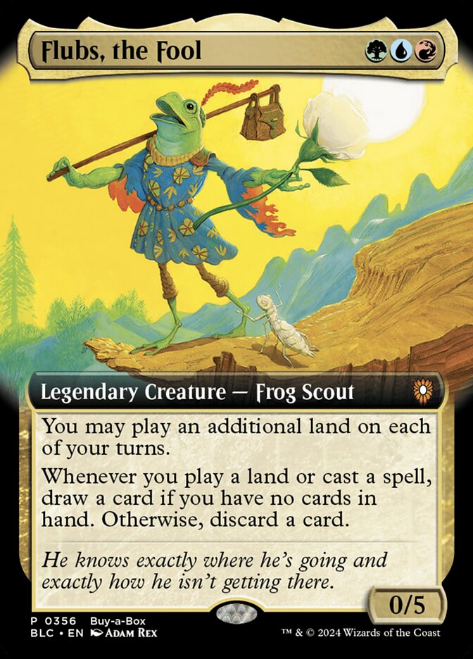Flubs, the Fool (Extended Art)