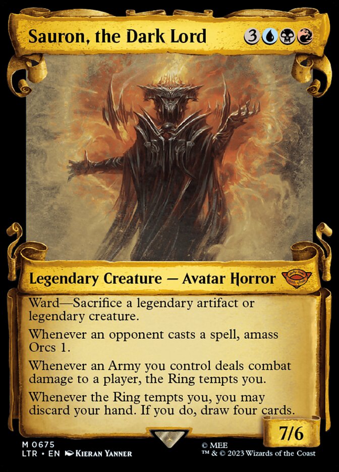 Sauron, the Dark Lord (Showcase Scrolls)