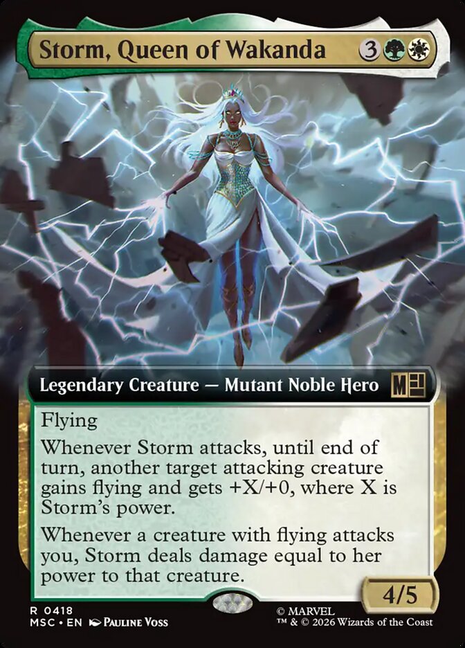 Storm, Queen of Wakanda (Extended Art)